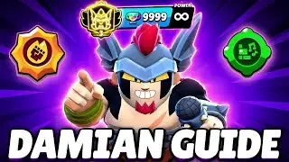 This Guide Makes You Unstoppable With Damian | Best Build + Pro Tips | Brawl Stars