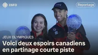 Un duo canadien prometteur en patinage courte piste pour les Jeux olympiques de Milan-Cortina