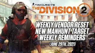 THE DIVISION 2 | VENDOR RESET | WEEKLY UPDATE