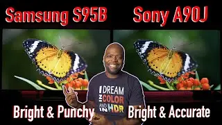 2022 Samsung S95B QD-OLED vs Sony A90J OLED TV | Which has the BETTER Picture?