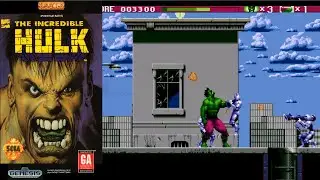 Best Sega Genesis Games of All Time | The Incredible Hulk (1994 Video Game) | 4K