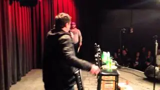 Doug Benson Throws a Donut at Bert Kreischer