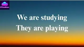 📘Learn & Speak English With Fun | Present Continuous For Beginners 💪  | Lyrics