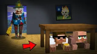 Can We Escape this Mysterious Witch in Minecraft..