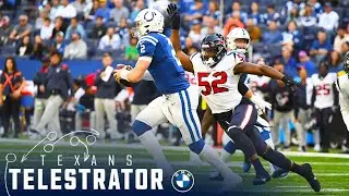 Jacob Martin's Pressure + Jonathan Greenard's Speed = SACK | Texans Telestrator