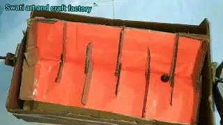 how to make a paper craft cardboard game