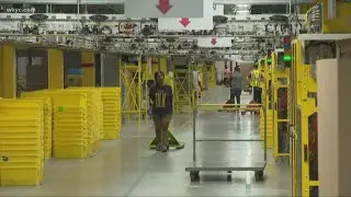 Amazon offers peek inside North Randall fulfillment center
