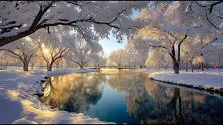 Winter Calm Music 2025 ❄️ Morning Ambience. Relaxing Sounds for Stress Relief & Inner Balance