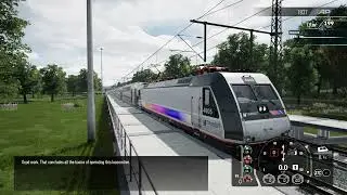 ALP-46 Introduction - NEC New York Trenton - Bombardier ALP-46 NJ Transit - Train Sim World 4