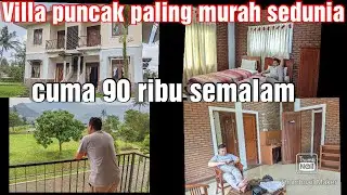 sewa villa puncak bogor termurah - cuma 90 ribu semalam # Harga paling murah sedunia