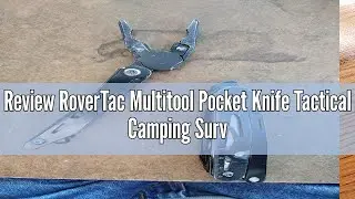 Review RoverTac Multitool Pocket Knife Tactical Camping Survival Knife Gifts for Men Dad Husband 18