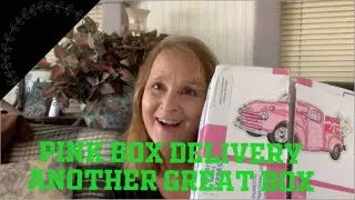 Pink Box Delivery July Natural Vibes/ I feel like they come weekly love this box :)