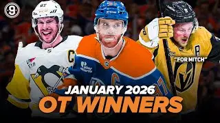 Every NHL OT Goal from January (2025-26)