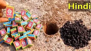 1000 snake tablets vs hole / diwali crockers experiment videos / the Andhra hacker