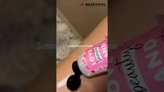 How to Get Glowing Skin in Summer☀️ | Must-Haves for Summer Body Care Routine | Be Beautiful #Shorts