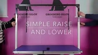 Groomers Extreme H-Bar For Dog Grooming - Demonstration