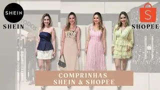 Comprinhas SHEIN e SHOPEE, comprinhas roupas Shopee, comprinhas Shein roupas e itens de casa