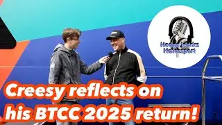 Michael Crees discusses his BTCC 2025 return at media day!