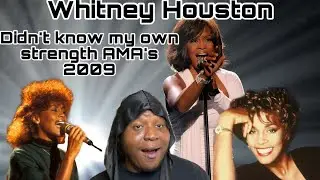 Wow🥺🔥| Whitney Houston - I Didn't Know My Own Strength (American Music Awards, 2009)| REACTION!!!!