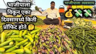 19 January 2026 Bhajipala vyavsay || आज मी भाजीपला विकून किती पैसे मिळणार ? || bhajipala business