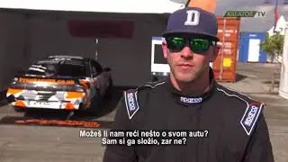 Danny Cross interview with Kreator TV at Gymkhana Grid SA