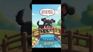 कुत्ता और हड्डी #shortstory #motivation #educational