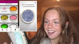 Making VIRTUAL SLIME?? On My iPhone? ASMR