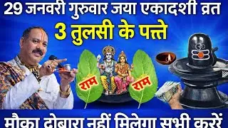 माघ गुरुवार जया एकादशी ग्यारस के दिन करेंसबसे पहले तुलसी माताकी पूजा श्रीहरि विष्णु ने की tulsi puja