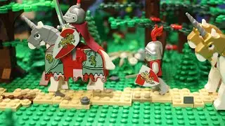 Lego Robin Hood and the Forest Man - Lego Castle Stop Motion