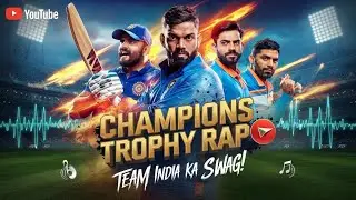 🔥 Champions Trophy Rap 2025 | Team India Anthem | Rohit Sharma | Virat Kohli  🏏🇮🇳