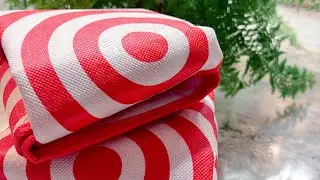 How to fold reusable shopping bag #foldinghacks #fold #homehacks #stayorganized