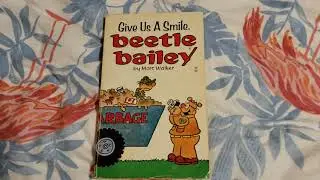 Give Us A Smile, Beetle Bailey comic strip paperback book by Mort Walker