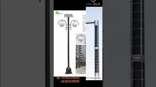OM TECH ALL Type of Mfg. Street Lighting Pole [Solar Street Lighting Pole]