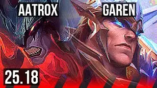 AATROX vs GAREN (TOP) | KR Master | 25.18