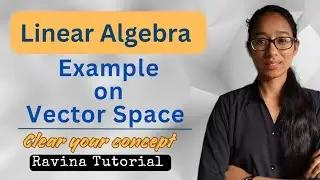 Examples on Vector Space | Vector Space | Linear Algebra