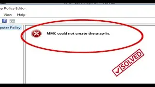 Исправление ошибки MMC &laquo;Не удалось создать оснастку&raquo; в Windows