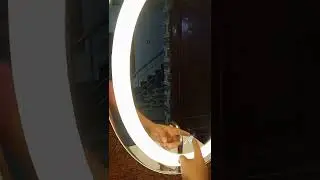 new model fancy light mirror like share subscribe