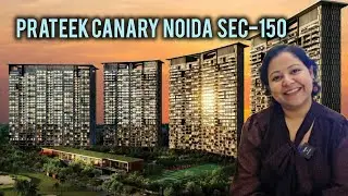 PRATEEK CANARY NOIDA SEC 150 || 📞 📲 7206165093 / 9289282228 || LUXURY 3BHK & 4BHK 🏠 