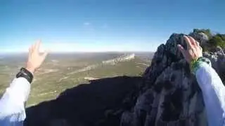 Pic saint loup Face Nord !
