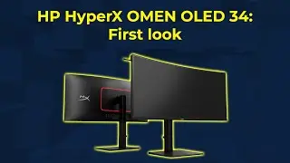 HP HyperX OMEN OLED 34: 360Hz QD-OLED Monitor | CES 2026