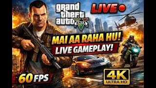 GTA 5 Live Stream Today 🚨 4K Gaming | 60FPS Ultra Smooth - Make this year 2026 better