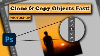 Clone & Copy Objects Fast in Photoshop | Quick Object Duplication Tutorial