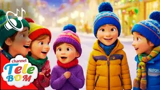 Christmas song 🎵 How I celebrated Christmas 🎅 Holiday animation for children 🎁 Telebom 03