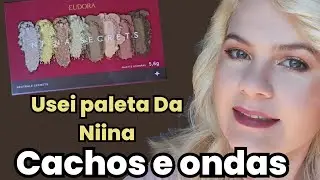 PALETA NEUTRALS SECRETS, MAQUIAGEM  E CACHOS. 