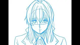 COMMENT DESSINER VIOLET EVERGARDEN | HOW TO DRAW VIOLET EVERGARDEN