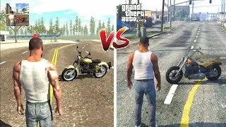 GTA 5 vs INDIAN Bikes Driving 3D 🎮 - Which is BEST !!!