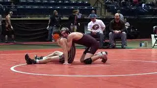 J Golec vs Joey Andrassy 2013 OAC Junior High State (3rd Place) 120 lbs