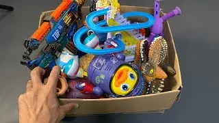 10.02 Minutes Satisfying with Unboxing Toys Set, Princess Dolls,Swing&Slide Collection ASMR I Review