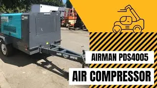 Used AIR COMPRESSOR | 2016 AIRMAN PDS400S  | Leavitt Machinery [USED EQUIPMENT] 1-888-247-0567
