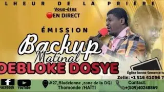 EN DIRECT: BACKUP MATINAL: DEBLOKE DOSYE AVEC AP&Ocirc;TRE JUSM&Eacute; JORDANIE